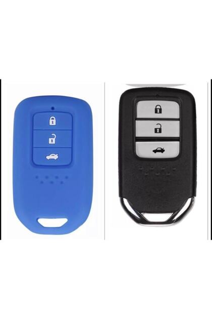 For Honda Civic Fc5 Crv Hrv Keyless Keyless Stealing Model Silicone Key Protection Case Blue