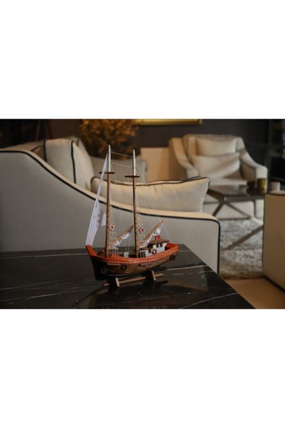 AYHAN KOTRA Karadeniz Taka Modeli, Özel Hediyelik Ev Eşyaları, Gemi Maketi Taka - 3