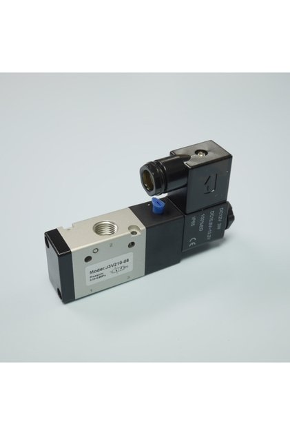 Elektrik Kontrollü Tek Bobin 3/2 Pnömatik Valf 1/4 3-2 Tek Bobin Valf N.a