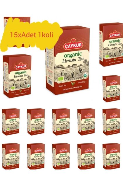 Organic Hemşin Tea 400Gr. 1 Box (Cardboard Box) 15X Pieces