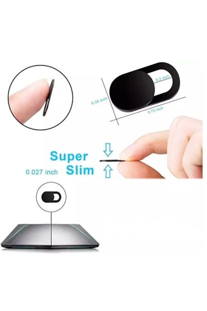 Webcam Cover Süper Slim Laptop Tablet Ve Telefon Kamera Kapatıcı Koruyucu Giftcenter - 2