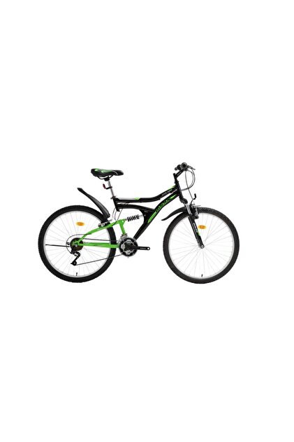 Bisan Mts 4300 Siyah Yeşil 24'' Bisiklet - 1