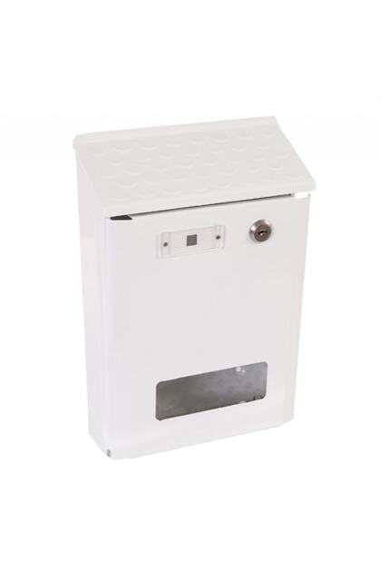 Flowing Drop Roof Mailbox White