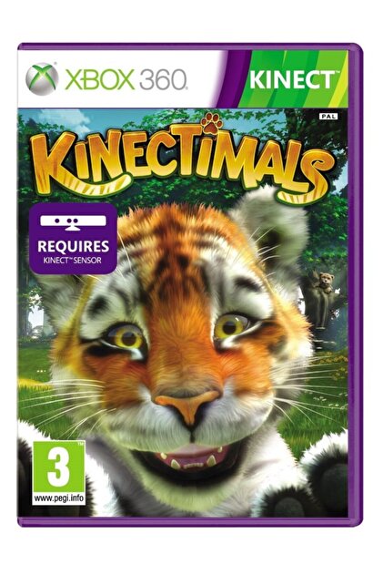 Microsoft Xbox 360 Kinect Kinectimals Hareket Sensörlü Oyun