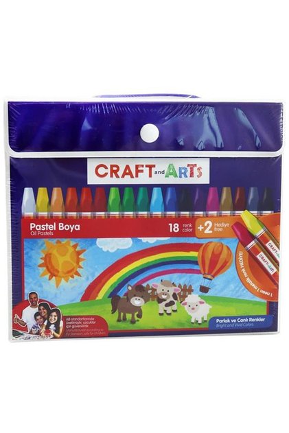 Marka: Craft And Arts U1518 18+2 Renk Çantalı Pastel Boya Kategori: Pastel Boya