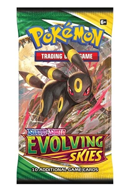 Pokemon Başel Booster Oyun Kartı Sword&shield Evolving Skies