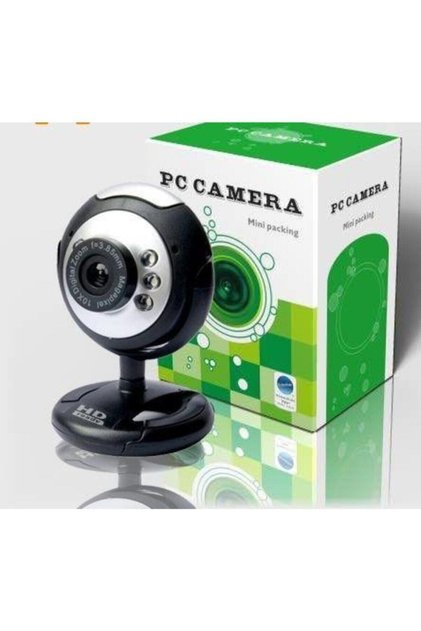Usb Işık Ayarlı Mikrofonlu Webcam Pc Kamera