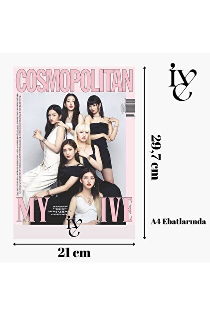 Kpop Dünyasi Ive Grup Ve Üye Poster Set - Fiyatı, Yorumları