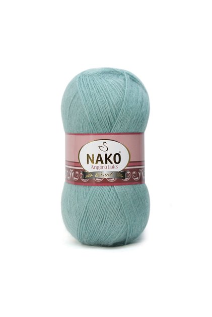 Angora Lüx El Örgü Ipi Ipliği Yünü Renk Kodu:10628 (bakır Yeşili)