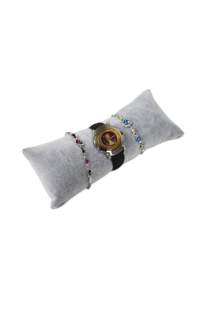 30cm*7cm Sertex Fabric Gray Bracelet Watch Pillow Decoration (aydındecor)