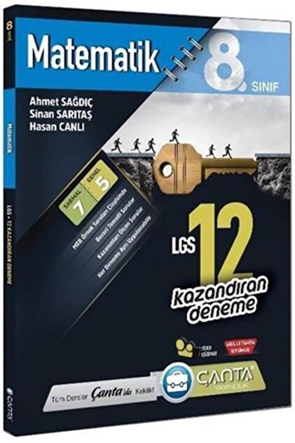 【新品未使用】NEXT STAGE BOOK 3冊セット【キャンドル付】 Çanta Yayınları 8 Sınıf matematik 12 kazandıran deneme / Ahmet