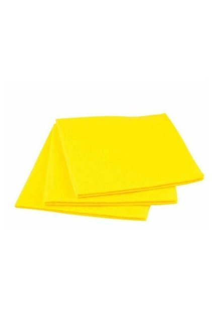 3-Piece Yellow Cleaning Cloth Set