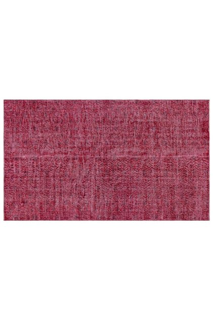 El Dokuması Vintage Yün-pamuk Kırmızı Halı 29645 146 X 252 Cm