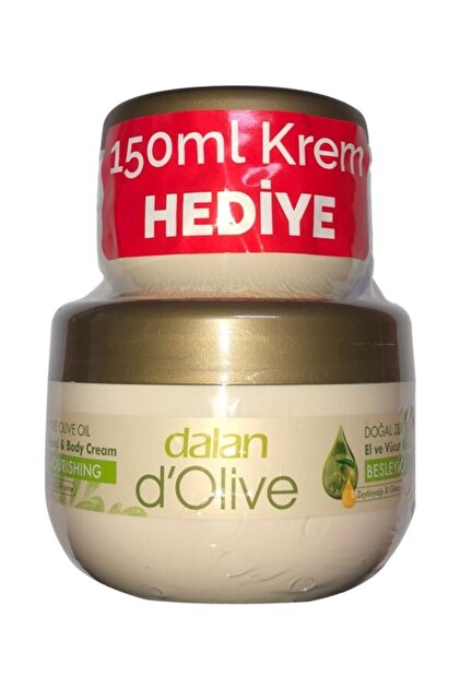 Dalan D'olive Zeytinyağlı Besleyici Soft Krem 300 ml 150 ml