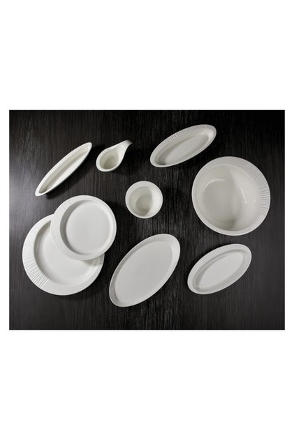 Bianca 25 Cm Oval Plate