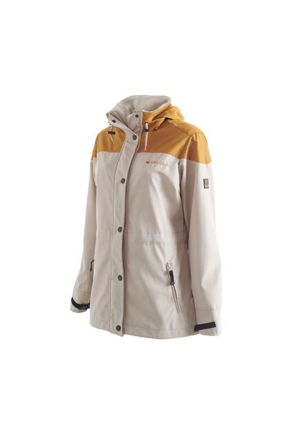 Kapüşonlu Su Itici Kadın Trençkot / Trench Coat