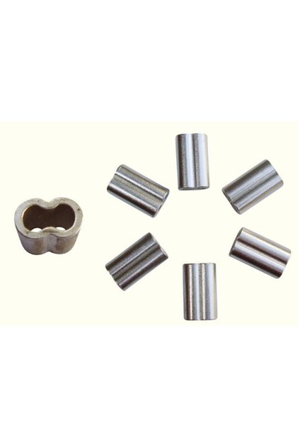 Alüminyum Sıkıştırma Burcu 10 Lu Paket K Boy:1.2 Cm Tek Delik Çapı Çap 1.2 Mm