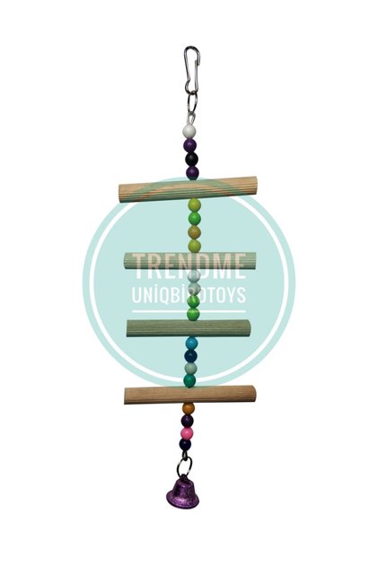 Uniq Bird Toys Beaded Bird Toy
