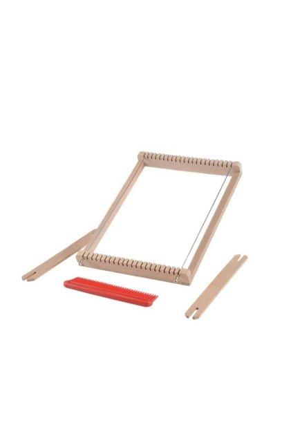 Wooden Weaving Bench // 22 Channel