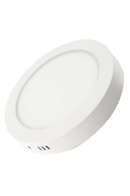 12w Yuvarlak Sıva Üstü Led Panel 6500k Beyaz In-tls-2750-01
