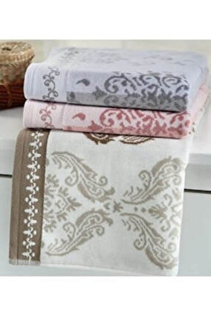 Set of 6 Emily Velvet Jacquard Hand Towels
