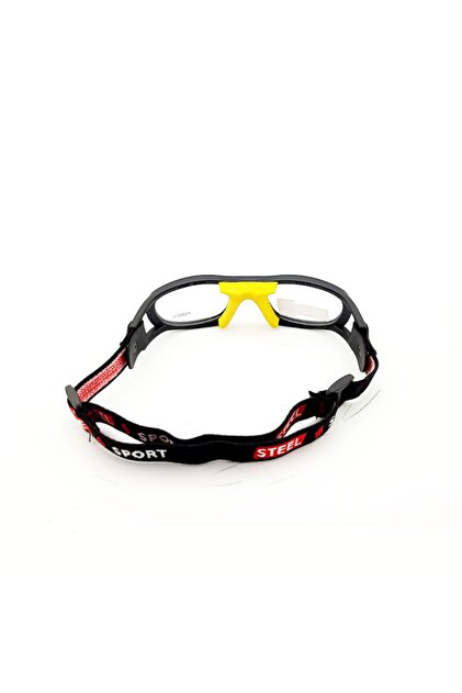 Steel Sport Force Mat Siyah – Sarı Ped [12 Yaşa Kadar] Numaralı Olabilen Sporcu Gözlüğü - 3