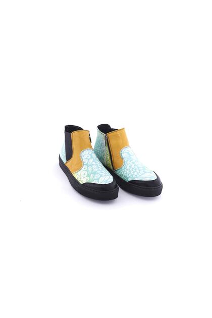 Printed -coloured Boots