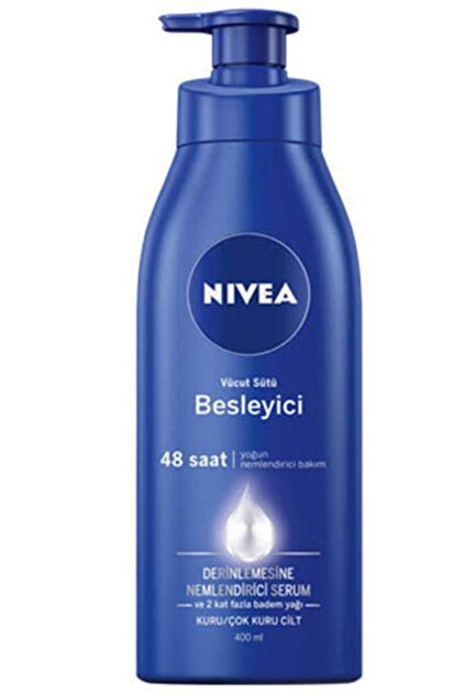 NIVEA Besleyici Vücut Sütü (Yoğun Nemlendirici Bakım) 400 Ml