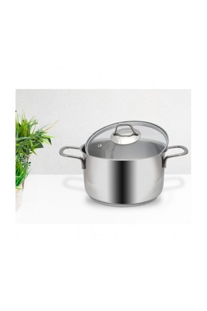 Mega Inox 22cm Deep Pot