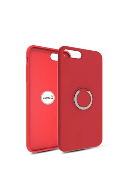 Zipax Apple Iphone 7 Plus - 8 Plus Kılıf Plex Kapak Kırmızı - 1