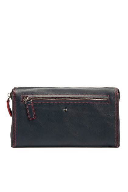 Navy Blue-red Men's Portfolio Bag 01604p9e