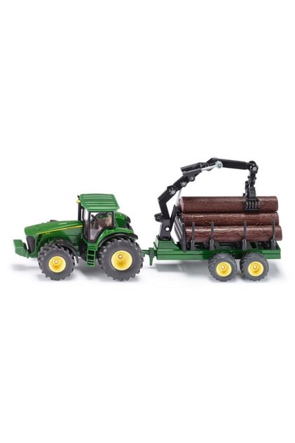 Tractor cu remorcă forestieră, model metalic, Araç, Nr. 1954