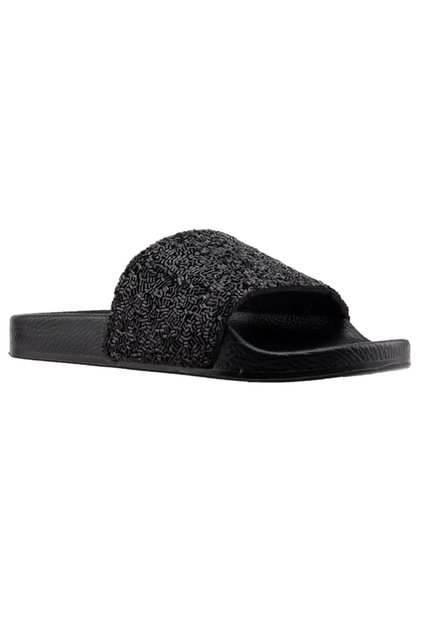 Women's Black Daily Walking Anatomical Slippers 11274