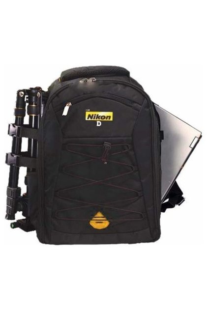 Nikon Laptop Bölmeli Sırt Çantası D90 D80 D300 D200 D100 D610