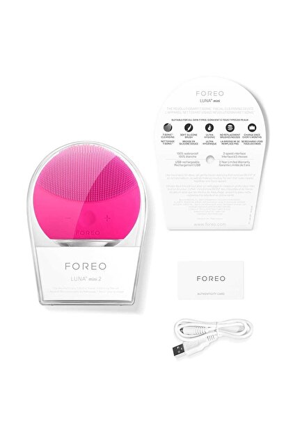 Foreo LUNA Mini 2 Yüz Spa Masajı ve Temizleme Cihazı - Fuchsia