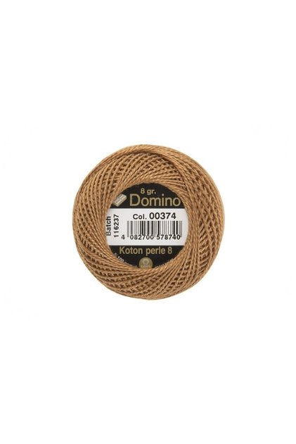 Coats Domino Koton Perle Nakış Ipliği 8gr No:8 Renk Kodu:00374