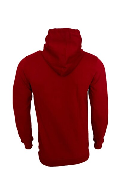 Raf Coll Ünisex Kırmızı Kapşonlu Sweatshirt - 4