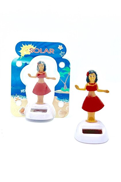 小物 hulagirl Genel Markalar Güneş Enerjili Dans Eden Kız Solar Hula Girl 1 Adet