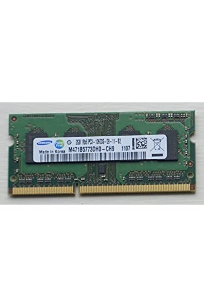 Samsung 2gb Ddr3 1333mhz M471b5773dh0-ch9 Pc3-10600 204-pın Cl9