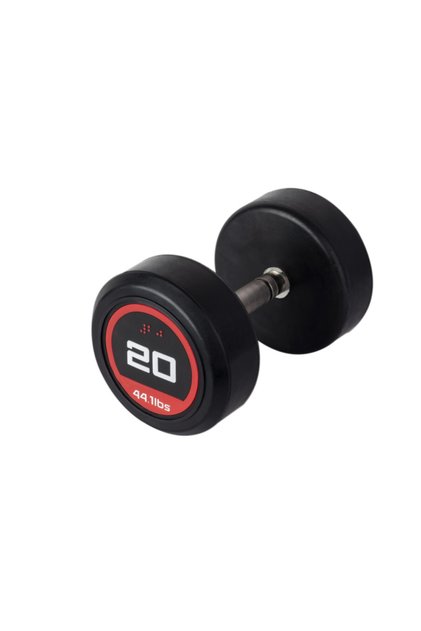 ALİN Sport 20 KG Kauçuk Kaplı Profesyonel Olimpik DUMBBELL ( Dambıl )