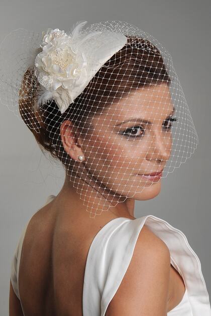 Gelin Nikah Şapkası,gelin Şapkası,gelin Kepi,gelin Vualet
