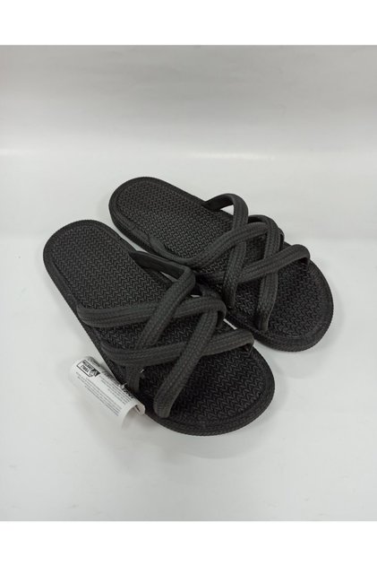 Women's Black Slippers