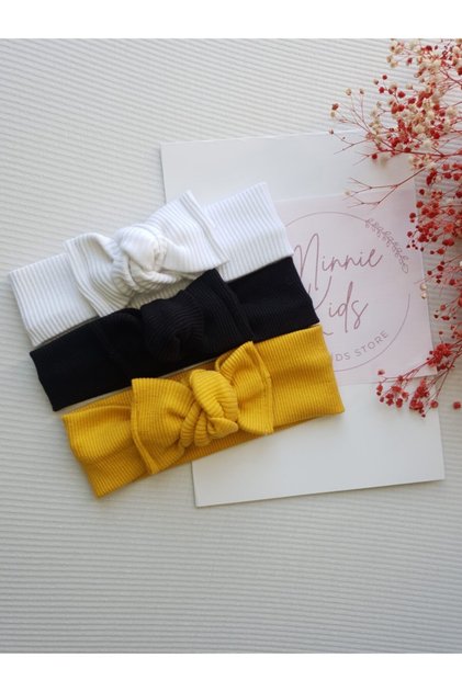 3-Piece Ribbed Baby Bandana Set (Sbs)