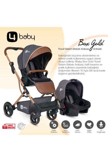 Box Gold Travel Sistem-antrasit