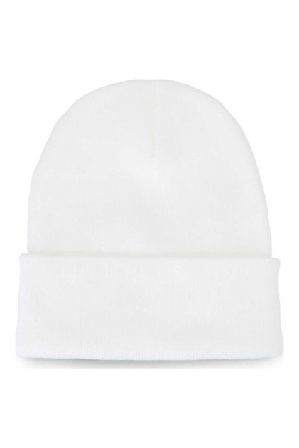 Beretă de bază albă Beretă simplă unisex