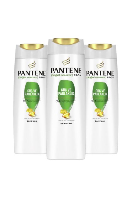 3 in 1 Power and Shine Shampoo 400 ml 3 Pieces