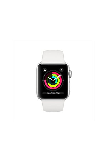 Apple Watch Seri 3 GPS 38 mm Gümüş Rengi Alüminyum Kasa Fiyatı