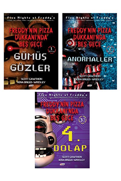 Freddy'nin Pizza Dükkanında Beş Gece Seti 3. Kitap Teen Yayıncılık