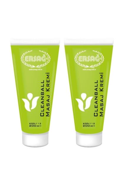 Cleanball Masaj Kremi 2 Adet 200 ml - 112-08