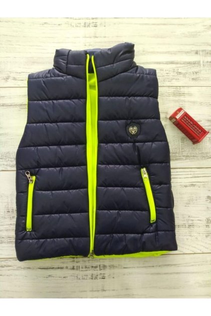 Unisex Çocuk Lacivert Şişme Yelek
